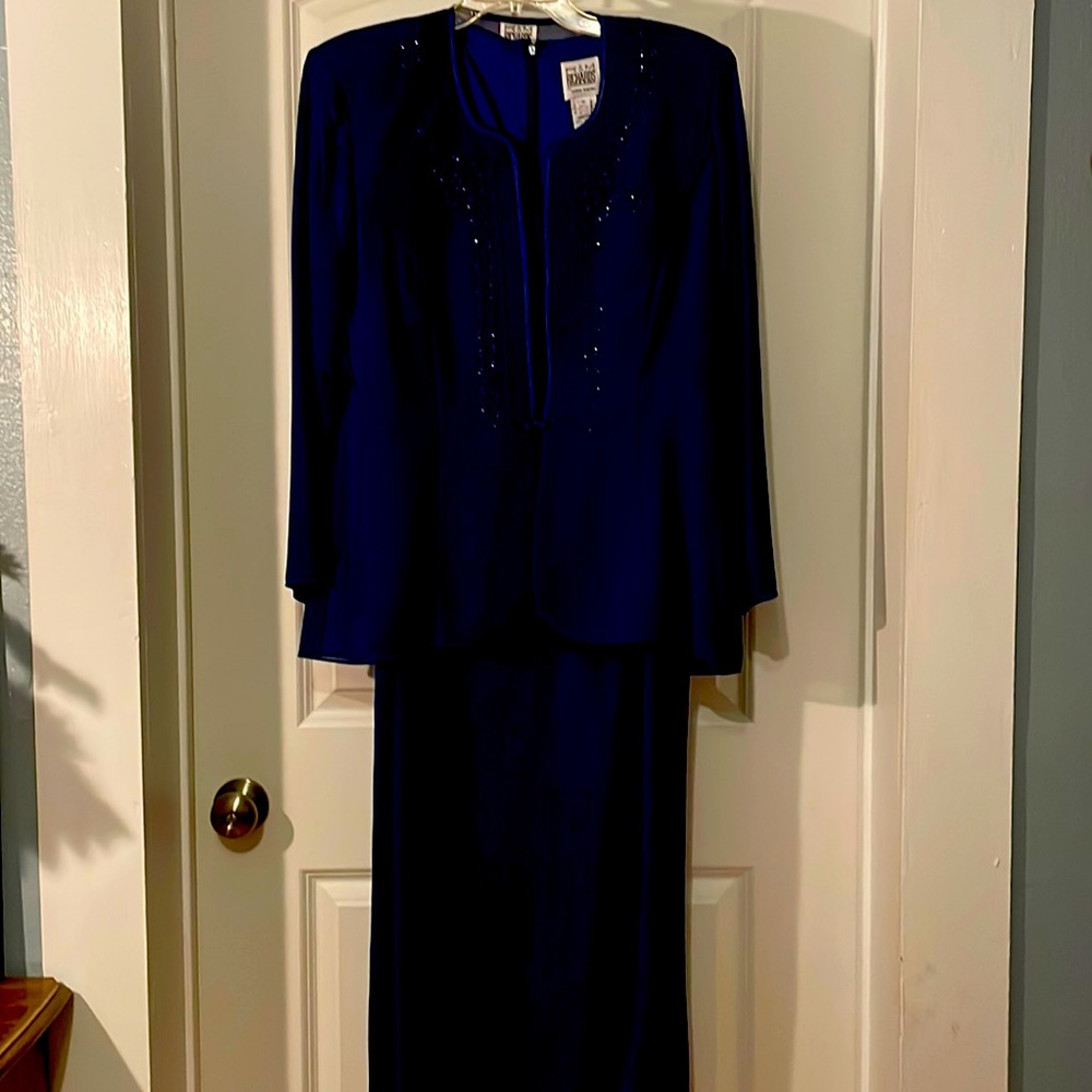 R & M Richard’s formal dress, navy size 12